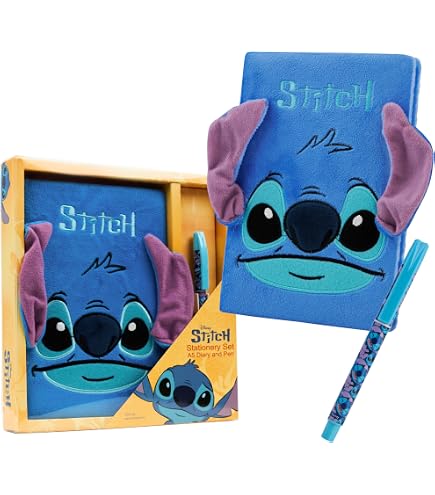 Amazon.com: Disney Stitch Stationery Supplies Set Notebook Pencil