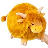 Squishable - Mini Highland Cow - 12 in - Soft Toy Collectible Stuffed Animal
