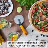 Deiss Pro Heavy Duty Pizza Cutter Wheel Slicer Stainless Steel 4 view 8