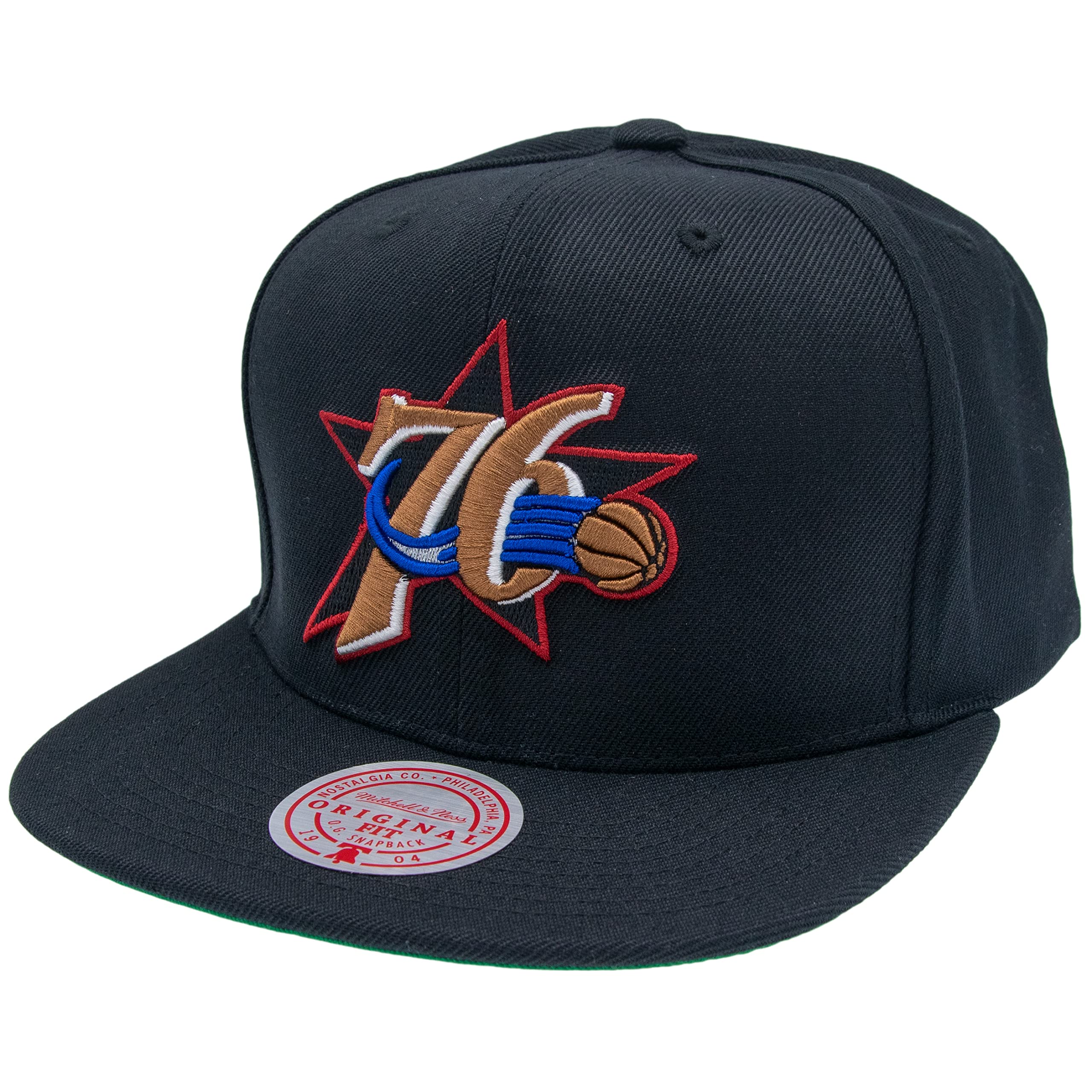 Mitchell & Ness NBA/HWC Team Ground 2.0 Snapback, Philadelphia 76ers, One Size