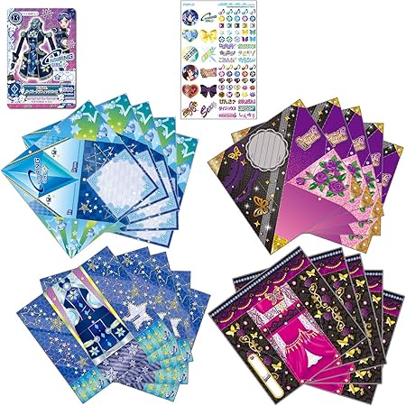 Amazon アイカツ アイカツ カードつきファッションレター Futuring Girl Spicy Ageha セット おもちゃ雑貨 おもちゃ