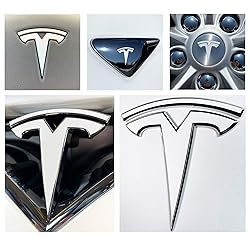 Logo Decal Wrap for Tesla Model X, 14-pc Set
