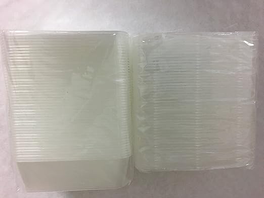 50 x plástico 750 ml con tapa de envases para microondas ...