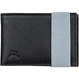 Crabby Wallet - Slim Leather Wallet - Men’s Leather Bi-Fold Wallet - RFID Blocking Wallet - Sleek Wallet - Tile Tracker Frien
