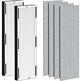 HP600 Replacement Filter Compatible with Hunter HP600 Air Purifier Series, H-HF600-VP True HEPA Filter, 2 Pack