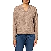Lucky Brand womens Pullover Ribbed Hoodie (7gg)