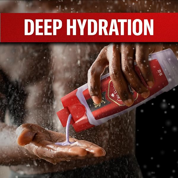 OLD SPICE MOISTURIZING BODY WASH FOR MEN, HYDRO WASH, 2-IN-1 LONG LASTING SCENT & DEEP HYDRATION, 24/7 SHOWER FRESH, SMOOTHER SWAGGER SCENT, 16 OZ (PACK OF 4)