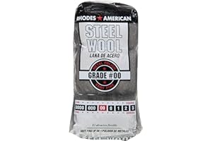 HOMAX PRODUCTS 10121100 Number 00 Steel Wool Pad, 12-Pack , Gray