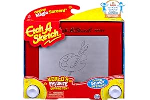 Etch A Sketch Classic, Drawing Toy with Magic Screen, for Ages 3 and up (Style May Vary)