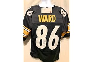 MISTER MANCAVE Hines Ward Pittsburgh Steelers Signed Autograph Custom Jersey Black JSA Witnessed Certified