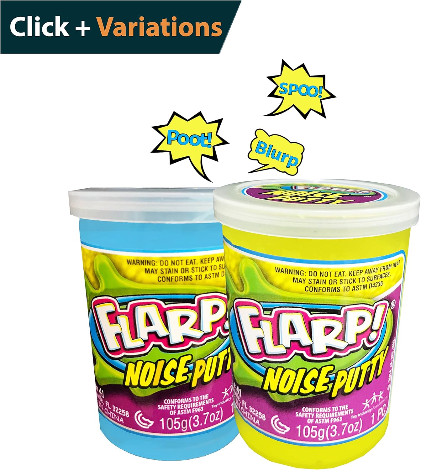 slime that makes fart noise