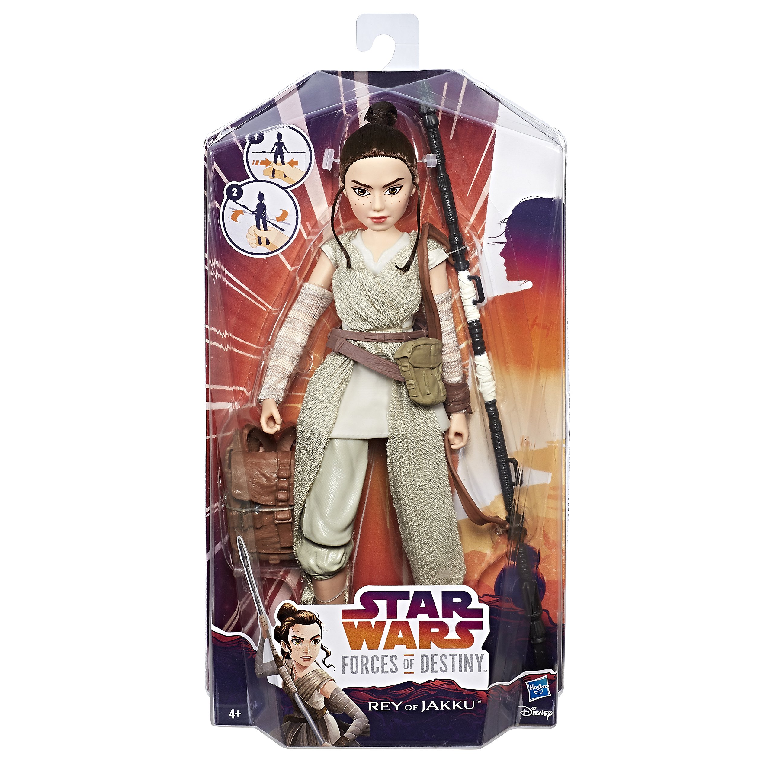 Star Wars Forces of Destiny Rey of Jakku Adventure Figure