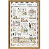Janlynn 50224 Counted Cross Stitch Kit 9.25"X15.25", A Virtuous Woman (14 Count)