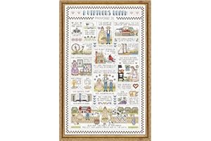 Janlynn 50224 Counted Cross Stitch Kit 9.25"X15.25", A Virtuous Woman (14 Count)