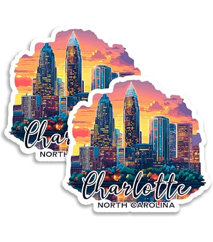 Amazon.com: Charlotte City Magnet by Classic Magnets, 3D Rubber