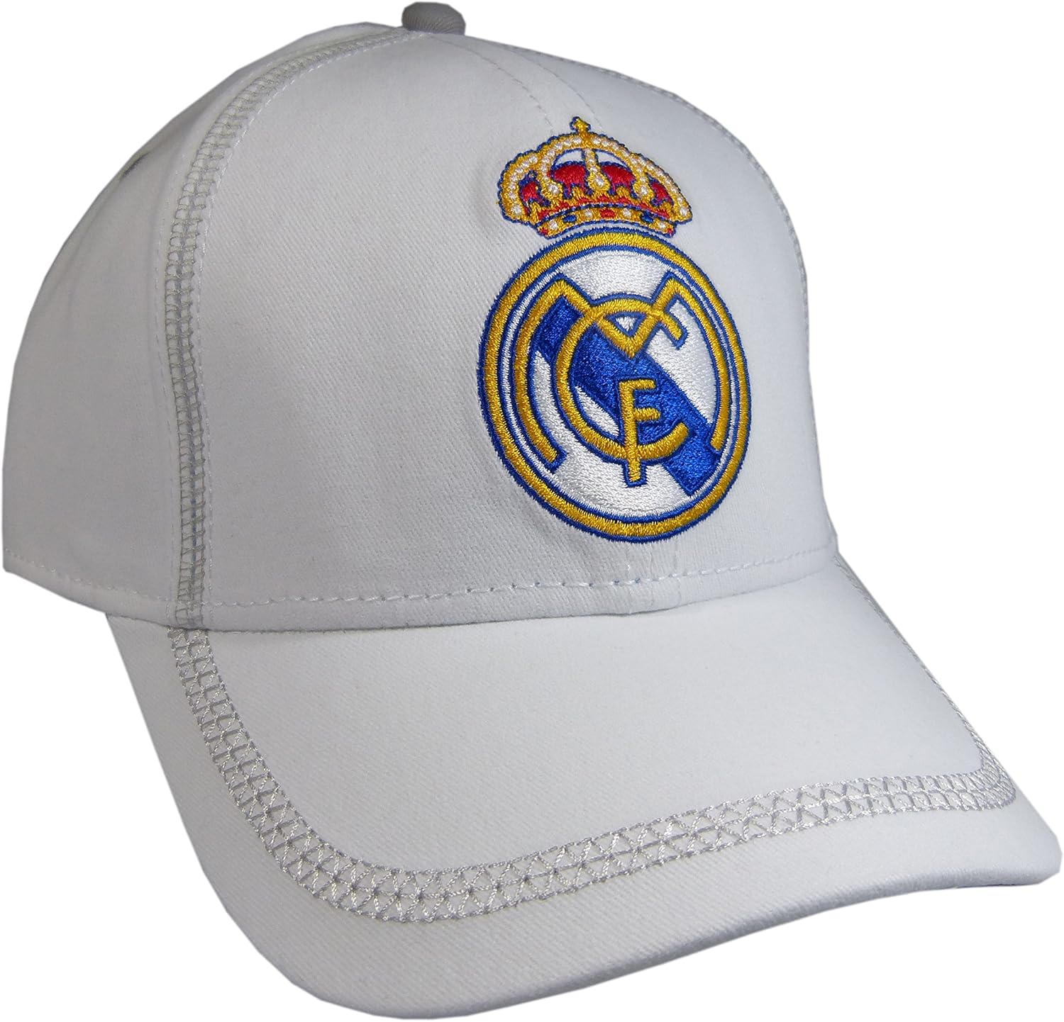 Gorra Real Madrid Blanca Adulto: Amazon.es: Deportes y aire libre