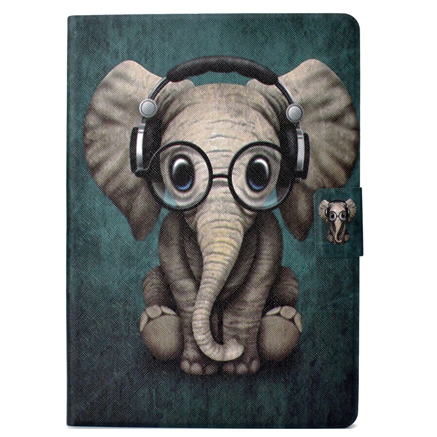 HUAWEI MediaPad T3 10 Case - Ultra Slim Lightweight Smart Shell Stand Cover Case for HUAWEI MediaPad T3 10 9.6-Inch Tablet, Elephant
