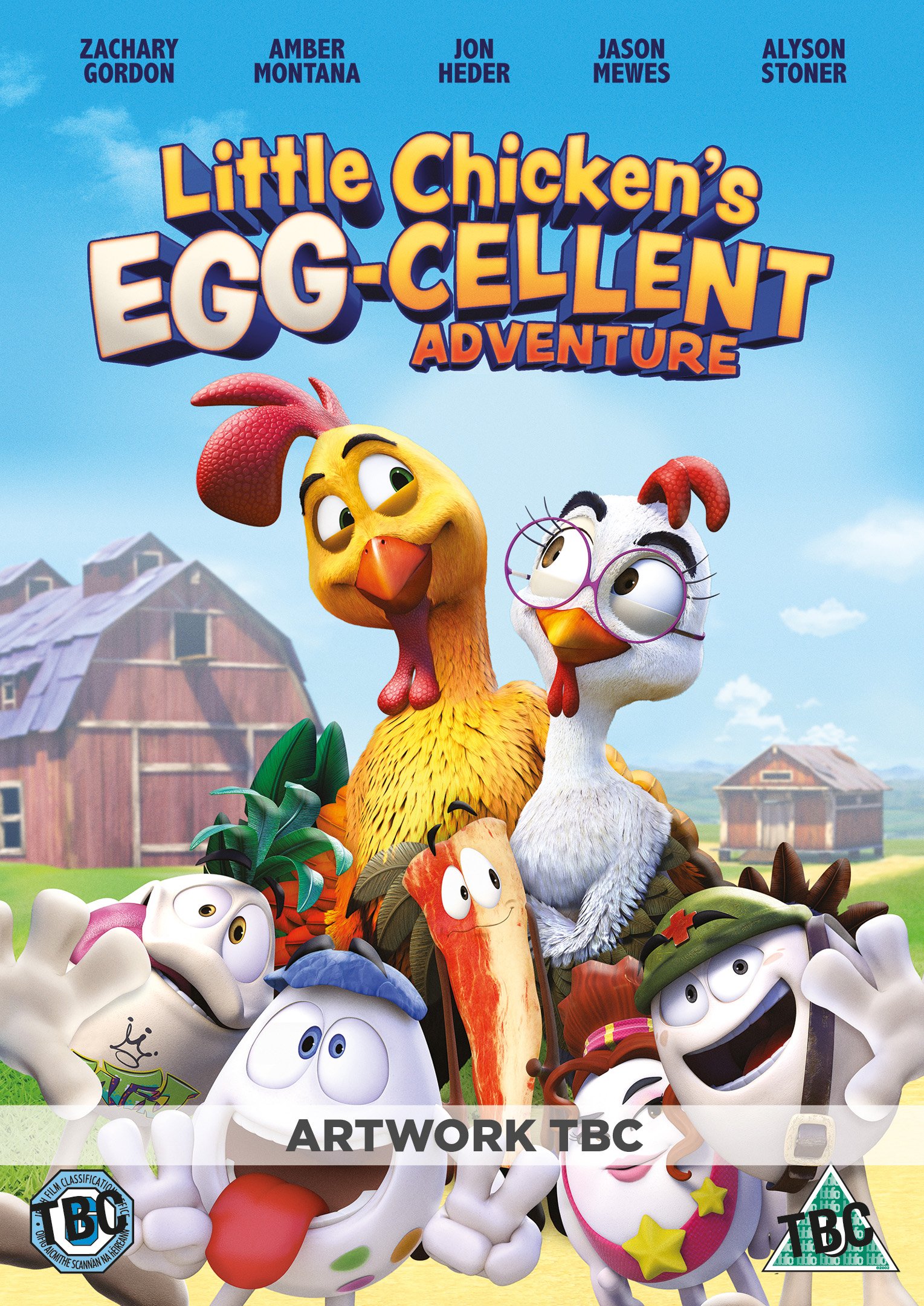 Little Chicken's Egg-Cellent Adventure [DVD]
