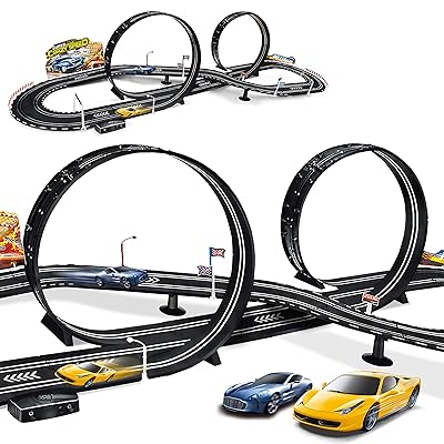 Electric Slot Car Race Track Set for Kids Best UK Ubuy