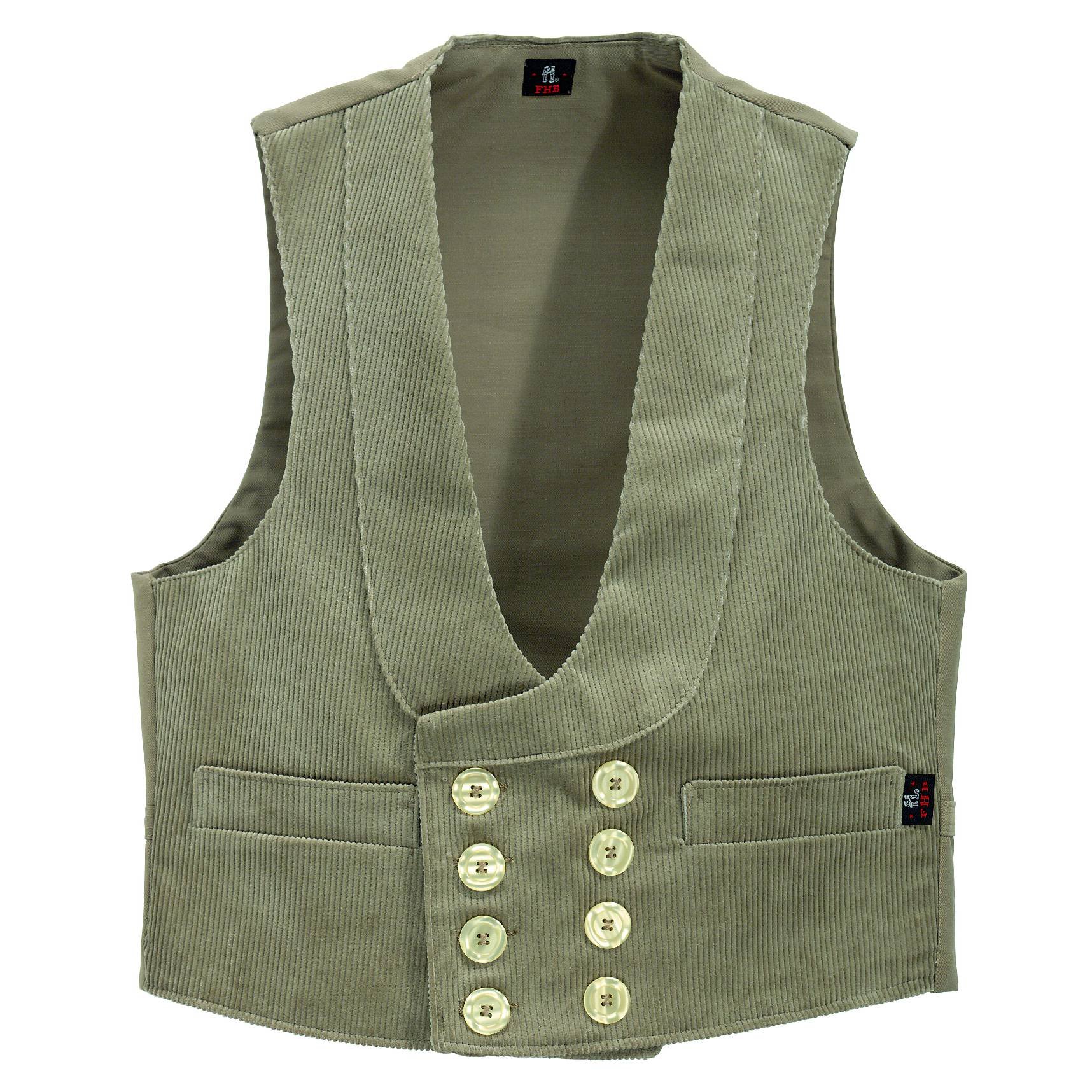 FHB 20016-13-90 Size 90 "Genuacord Hagen" Guild Vest - Beige
