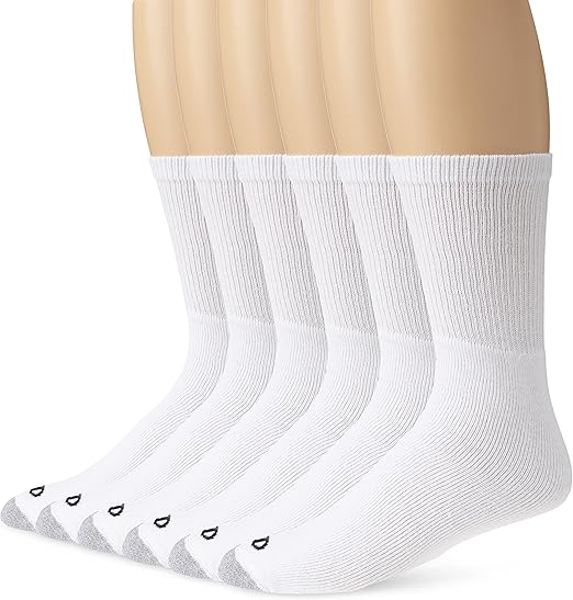 Champion Men's 12 Pack All Sport Tube Socks, White, 612