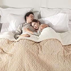 CHIOKY Electric Heated Blanket, 3D Pattern