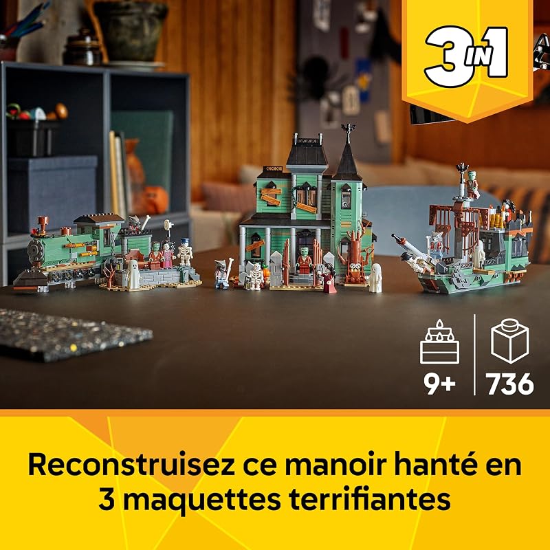 Creator 3-en-1 Le manoir hanté 31167