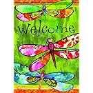 Carson Home Accents FlagTrends Classic Garden Flag, Dragonfly Friends (Discontinued by Manufacturer)