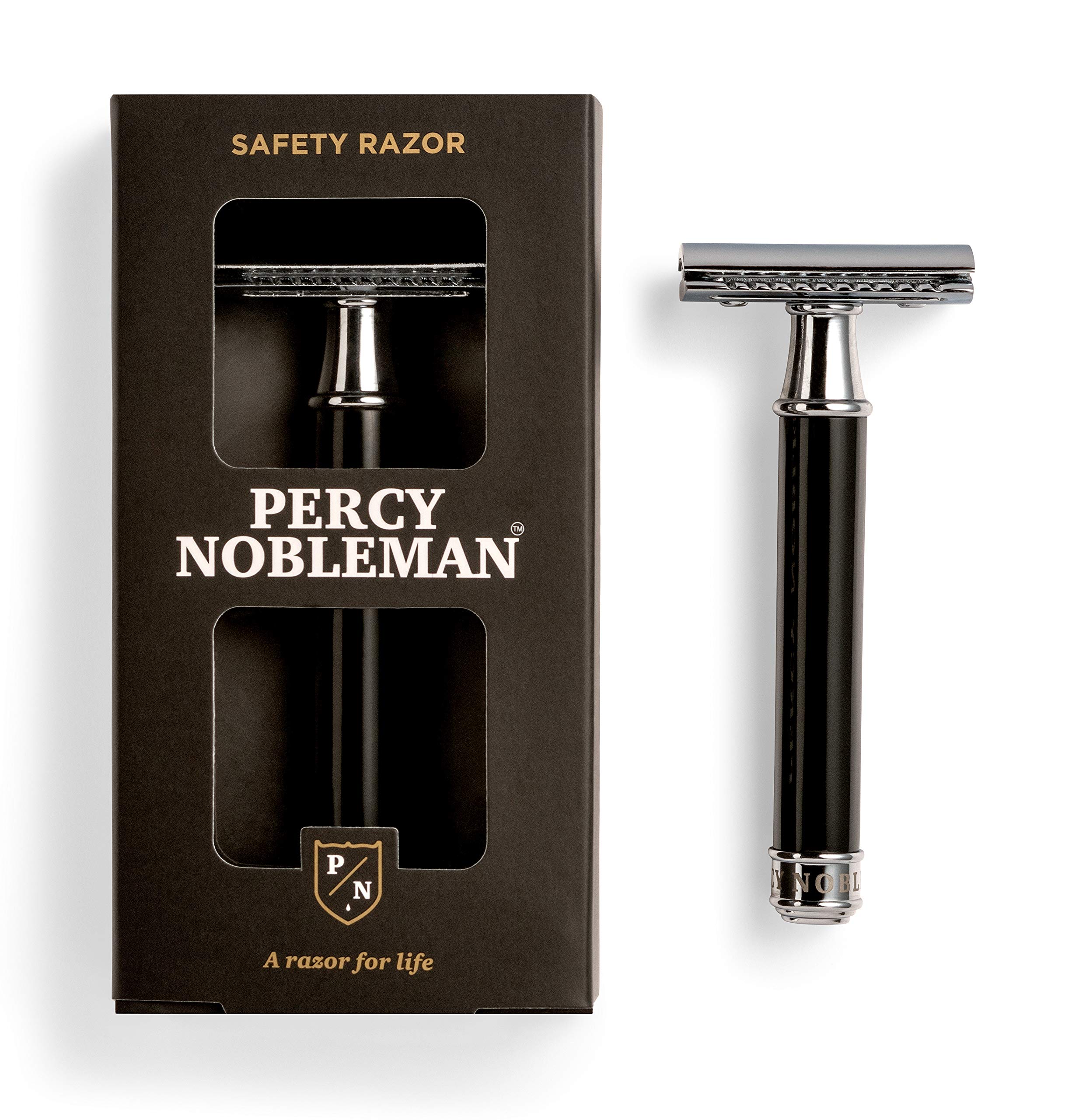 Percy Nobleman Safety Razor. No blades included.