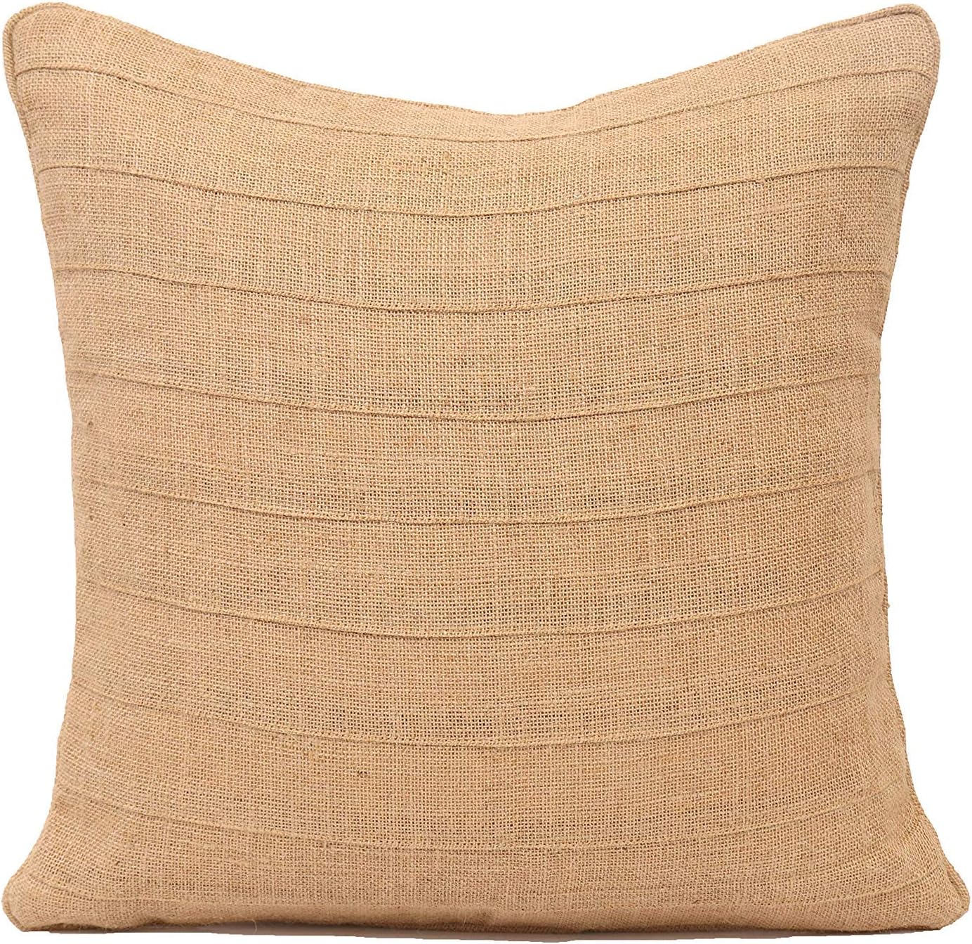Amazon Com The White Petals Burlap Euro Sham Cover European