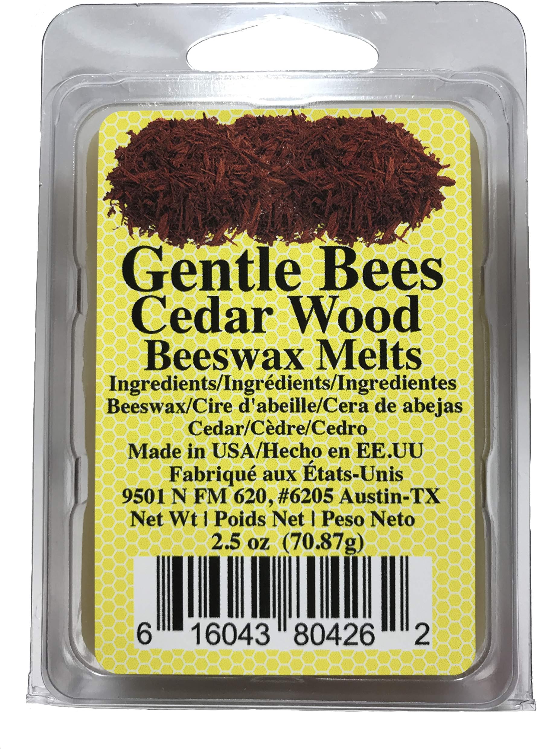 Gentle Bees Cedar Forrest Beeswax Melt