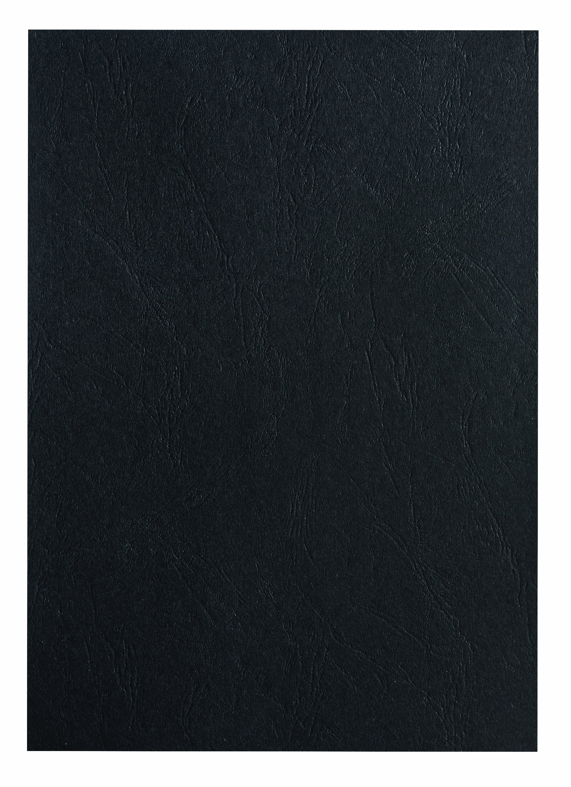 PAVO Premium A4 Leather Grain Binding Cover - Black (Pack of 100)