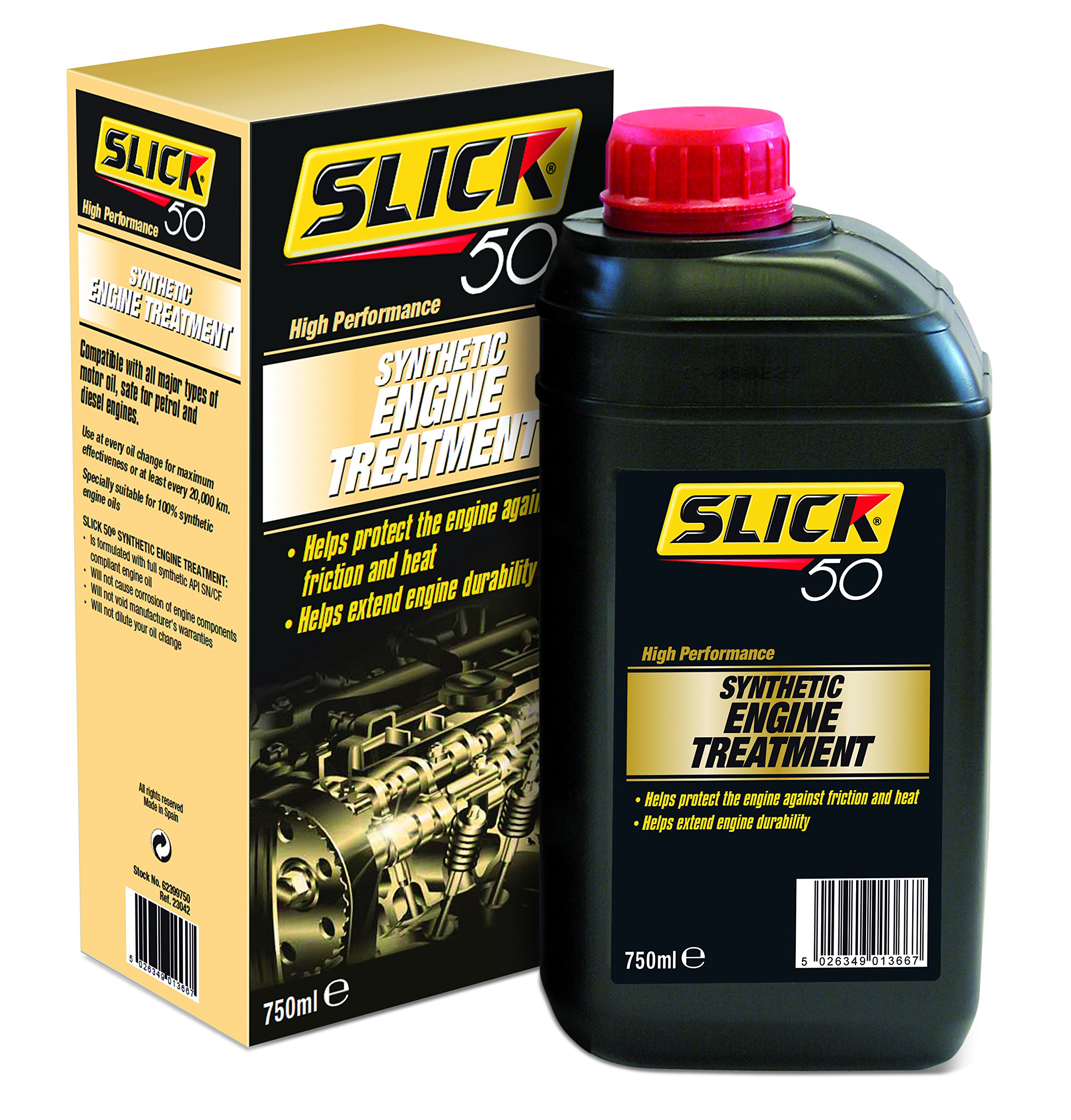 SLICK 50 62399750 SYNTHETIC ENGINE TREATMENT 750 ML
