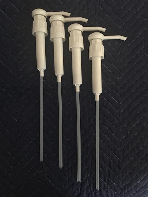 4 Pump Dispensers for 5 Gallon Bucket or Pail. Perfect for Liquid