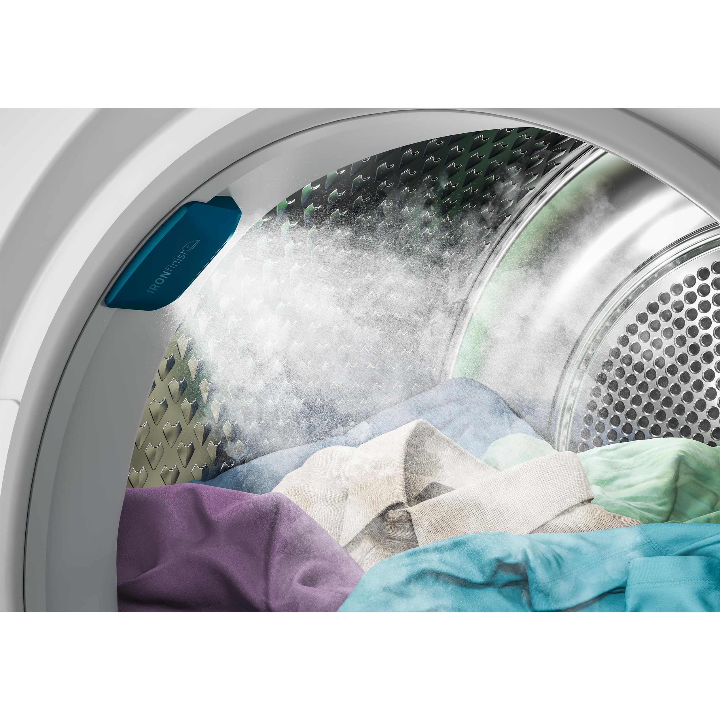 Beko B5T4824IF bPRO 500 Wäschetrockner, 8 kg, Frontlader Wärmepumpentrockner, allergikergeeignet, 15 Programme, Dampffunktion, Knitterschutz, Silent-Programm, AquaWave Schontrommel, Weiß 2