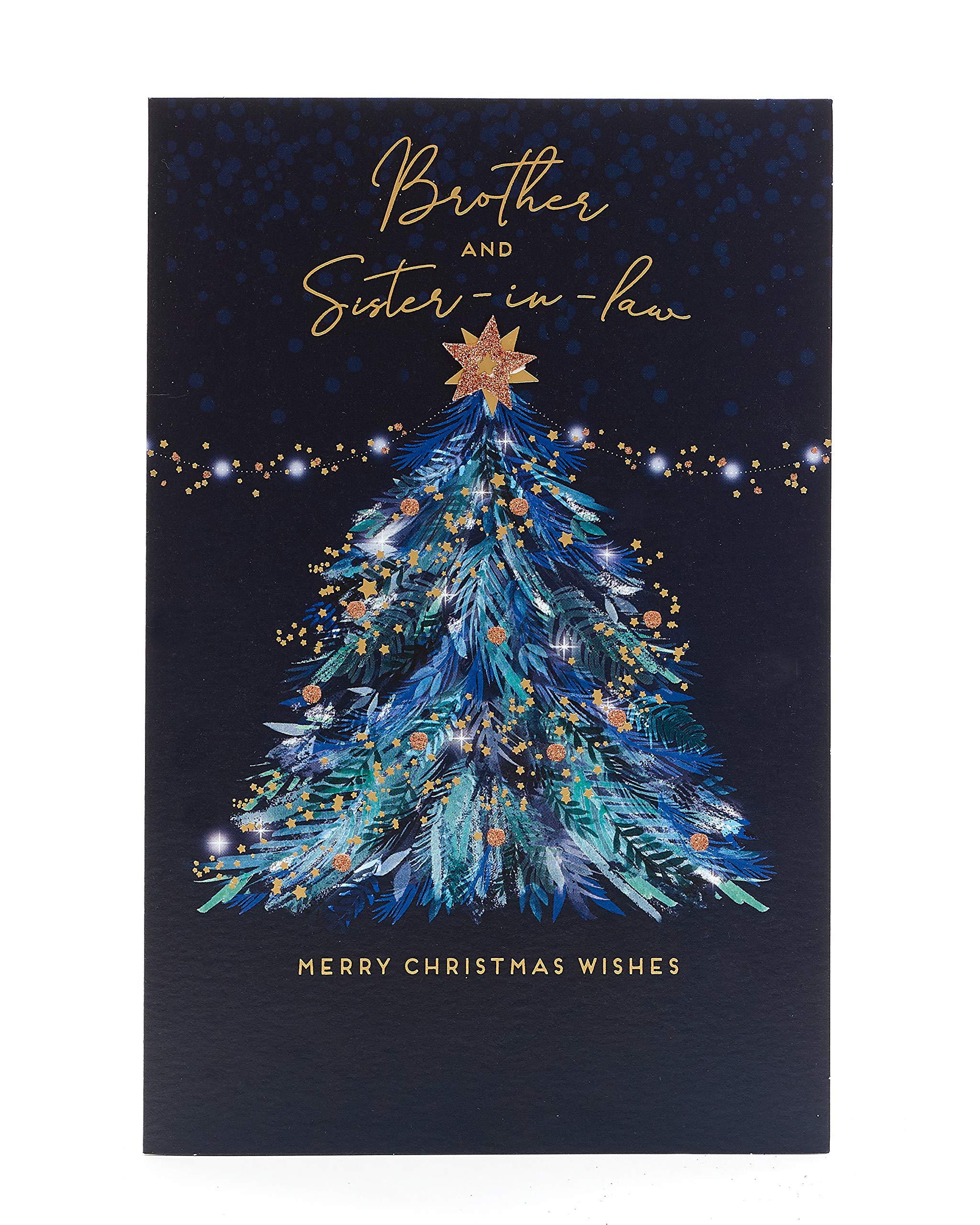 Brother & Sister-In-Law Traditional Christmas Greeting Card Special Xmas Cards