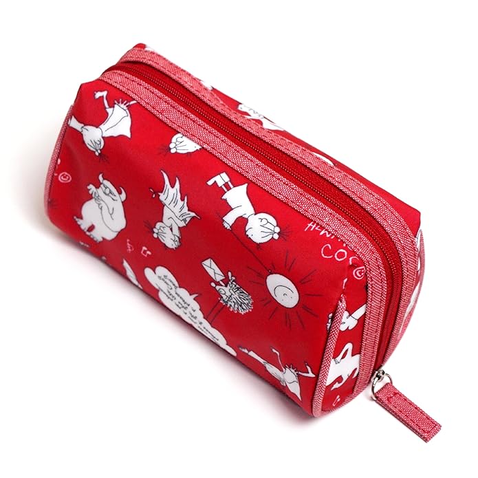 Amazon Co Jp ココちゃん Cocoちゃん コスメポーチ レッド