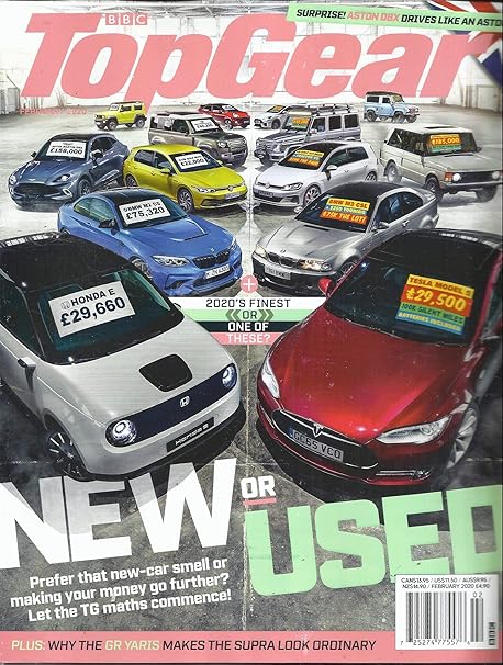 Amazon Com c Topgear Magazine New Or Used February Issue 331 Printed In Uk Please Note All These Magazines Are Pet Smoke Free Magazines No Address Label