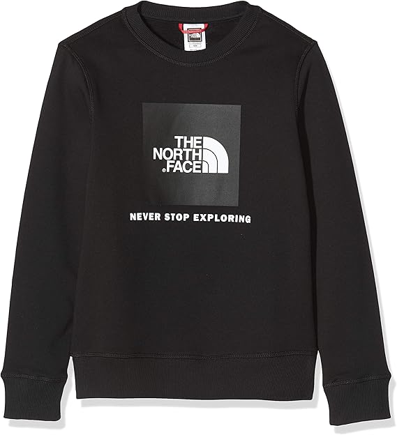 the north face logo crew sweatshirt