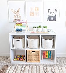 OrganiHaus Set of 3 Woven Storage Baskets for