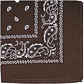 One Piece Novelty Bandanas Paisley Cotton Handkerchief……