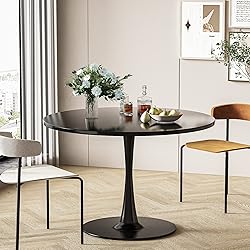 Recaceik Modern Round Dining Table, 42.1'' Tulip