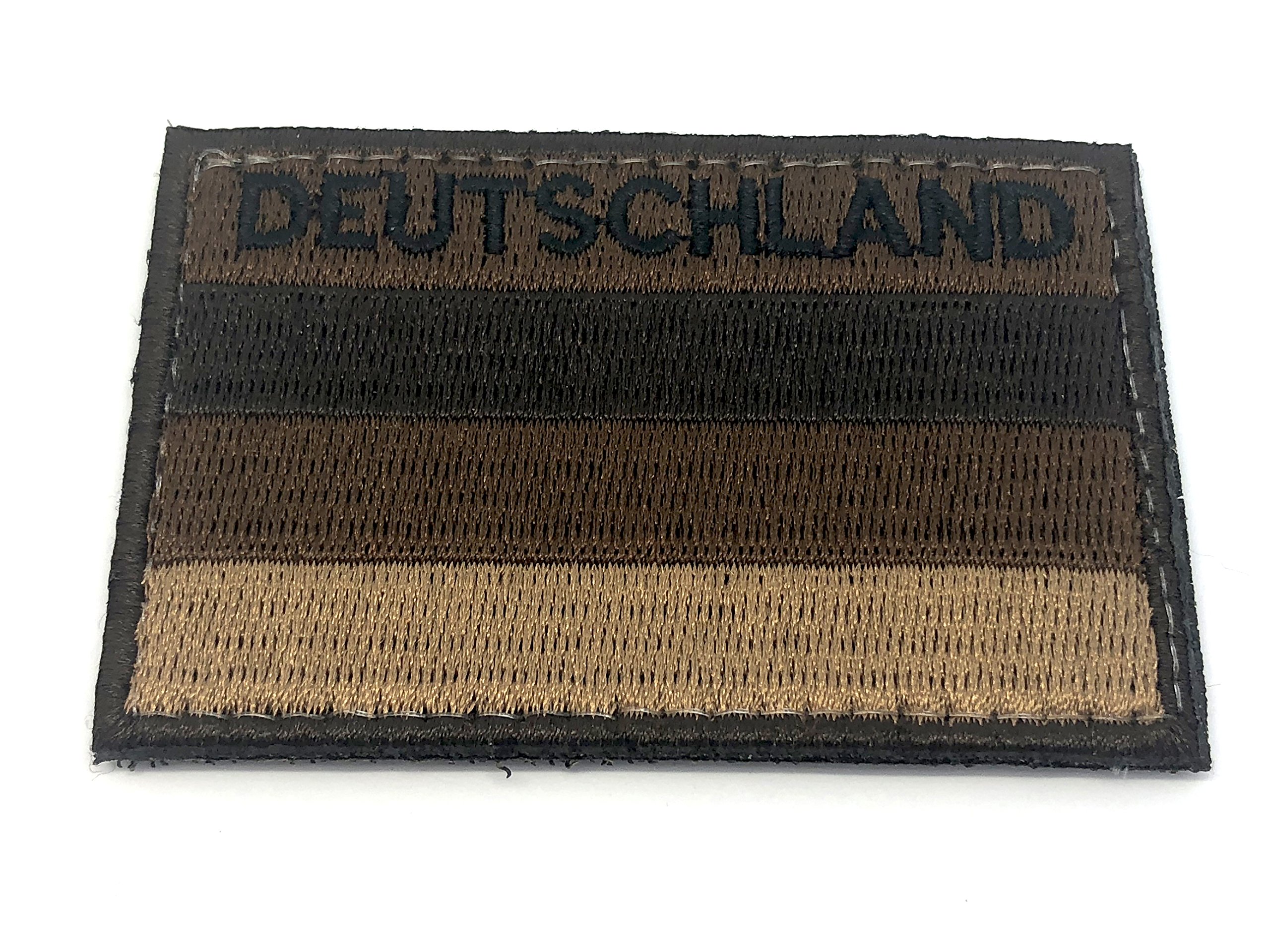 Deutschland German Subdued Brown Cosplay Airsoft Embroidered Patch
