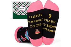Moyel Gift Ideas for 5-12 Year Old Girls – Funny Cute Cool Socks for 5th 6th 8th Birthday, Daughter or Granddaughter Present