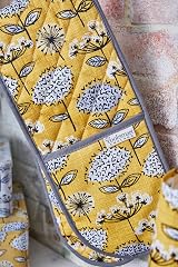 Cooksmart Retro Meadow 5 Piece Apron Oven Glove & Tea Towel Kitchen Set view 5