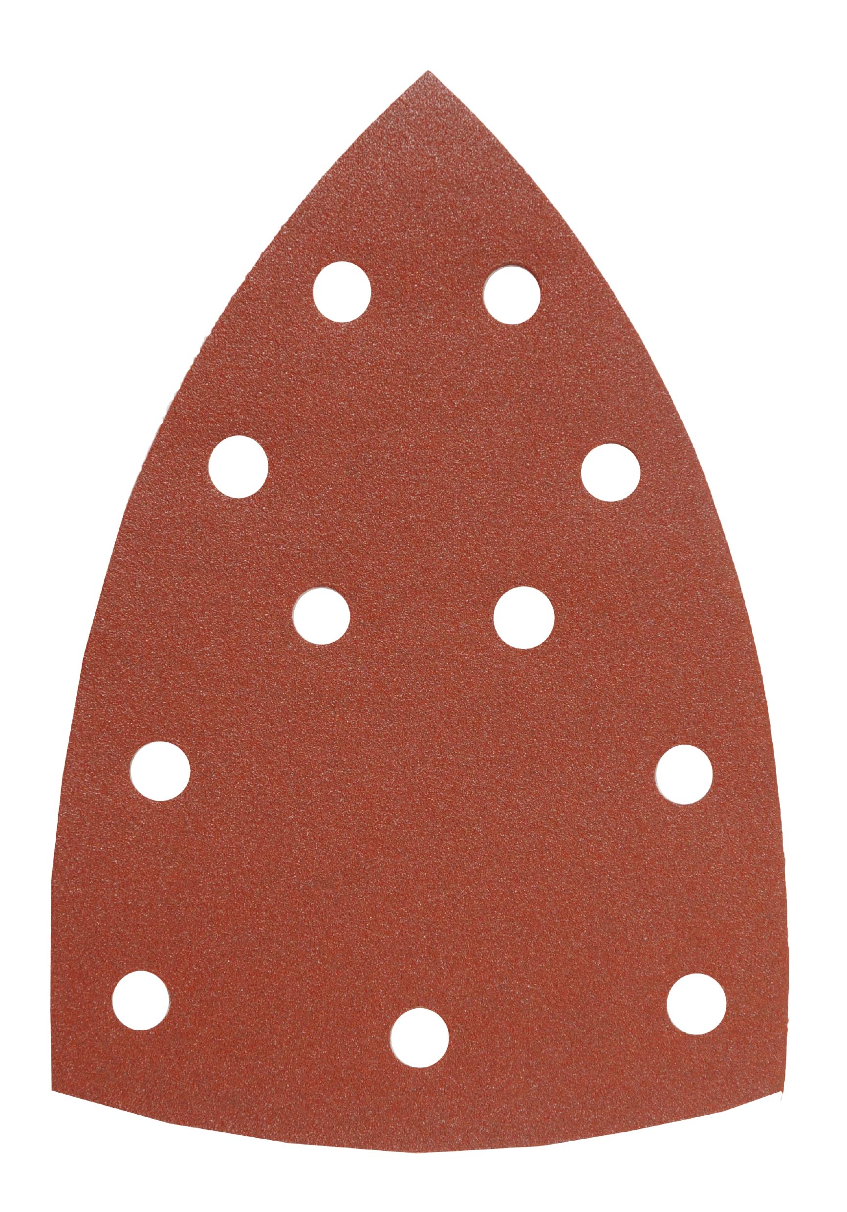 kwb Grinding Triangle for Delta u. Multi-Grinder - for Metal, Wood, Paint u. v. m., u. a. for Metabo FMS, 100 x 147 mm, Grain 5 x K-60, 5 x K-120, 5 x K-180, 15 pcs., Punched, Sparpack