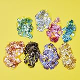 Moon Glitter Holographic Chunky Face Body Glitter Gel Green 12ml Cosmetic view 5