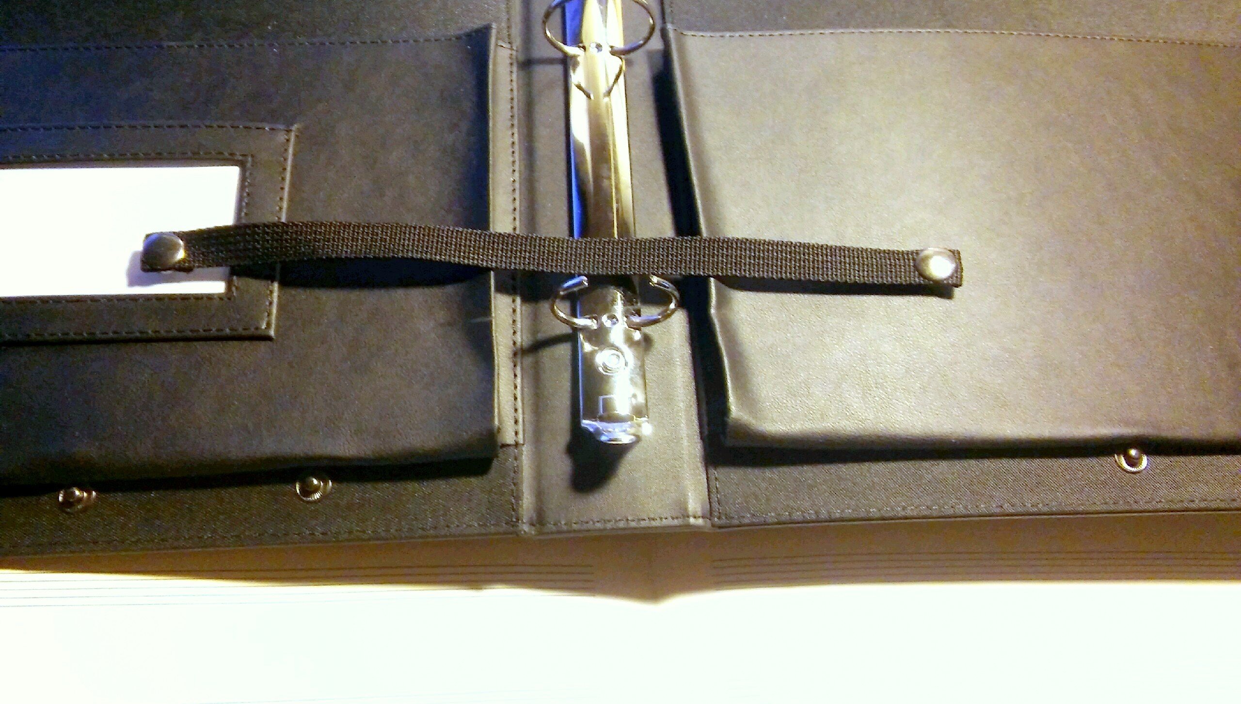 MSP Black 3rings binder Music Folder/choir folder with Handle