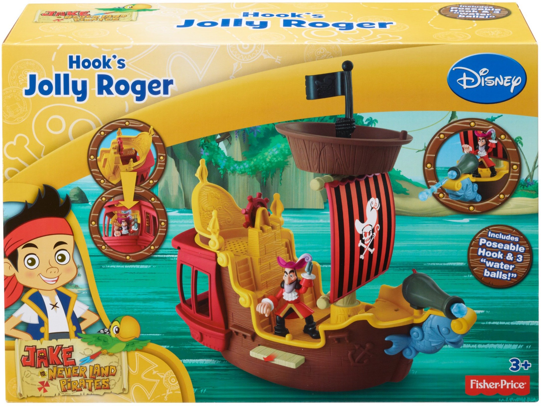Fisher-Price Disney's Jake & The Never Land Pirates, Hook's Jolly Roger
