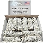 SOUL STICKS 4 Inch 25 Pack Organic White Sage Smudge Smudging Sticks | Bulk Quantities for Home Cleansing, Good Energy Meditation & Smudging Rituals | Sustainably Sourced California White Sage Bundle